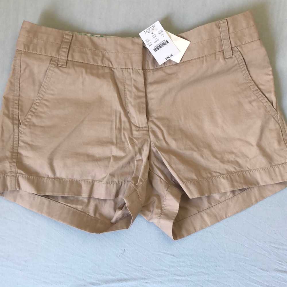 JCrew Khaki Chino Shorts